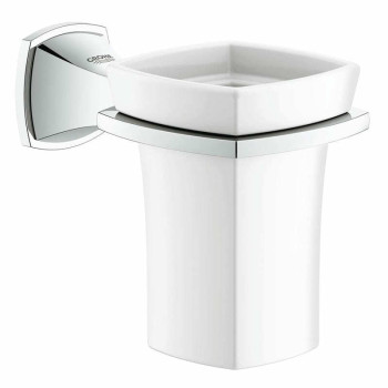 Grohe 40 626 000 Grandera Держатель с керамическим стаканом