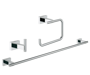 Grohe 40 777 001 Essentials Cube Набор аксессуаров 3 в 1 Guest Bathroom