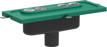 HG 01 002 180 uBox universal Cкрытая монтажная часть слива, верт. установка 50 мм