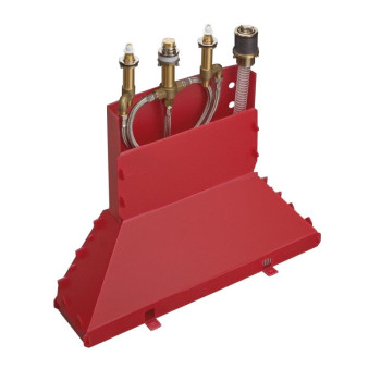 HG 13 444 180 Скрытая часть смесителя на 4 отверстия на борт ванны, ½"