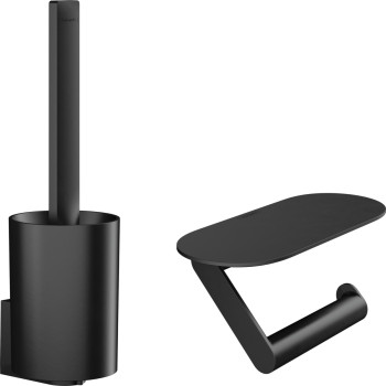 HG 27 969 670 WallStoris Набор для туалета, пластик (ерш+держатель т.бумаги)