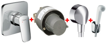 HG Logis Готовый комплект гигиенического душа (71604000+13620180+27454000+32127000)