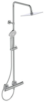 IS A7240AA Ceratherm T100 Душевая система для душа, с терм., 200х200/110х100 мм, 1/3 режима