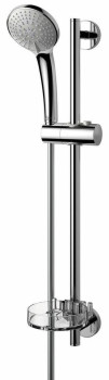 IS B9503AA Idealrain Soft Душевой гарнитур H=600 мм, Ø80 мм, 3 режима, мыльница, мет. шланг 1750