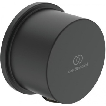 IS BC808XG Idealrain Шланговое подключение ½", silk black черный матовый