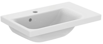 IS E136601 Connect Space Раковина 600х380 мм, полка справа, с отв. под смеситель, с отв. перел.