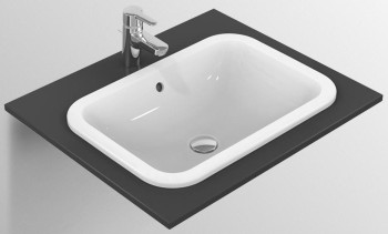 IS E505501 Connect Раковина встраиваемая 420х350 мм, без отв. под смес., с отв. перелива