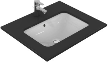 IS E506101 Connect Раковина встр. снизу 580х410 мм, без отв. под смес., с отв. перелива