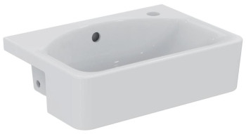 IS E779501 Connect Cube Раковина полувстр. 500х360 мм, с отв. под смеситель справа, с отв. перел