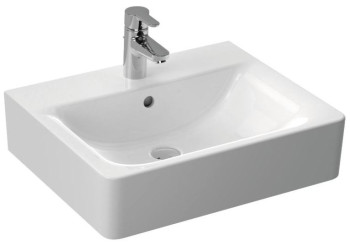 IS E784401 Connect Cube Раковина 550х460 мм, с отв. под смес., с отв. перелива