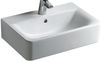 IS E788601 Connect Cube Раковина 550х375 мм, с отв. под смес., с отв. перелива