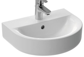 IS E796801 Connect Arc Раковина 450х360 мм, с отв. под смеситель, с отв. перелива