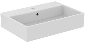 IS K077801 Strada Раковина 600х420 мм, с отв. под смеситель, с отв. перелива, без крепежа