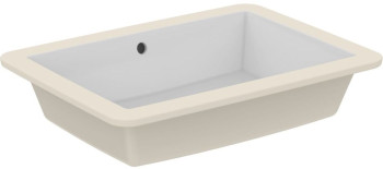 IS K077901 Strada Раковина, встраиваемая под столешницу, 595х435х170 мм, без отв. под смес., с перел