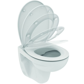 IS K881201 Eurovit Унтитаз подвесной, Rimless, с сиденьем SoftClose