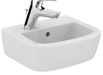 IS T056801 Tempo Раковина 350х300х150 мм, отв. под смеситель слева, с отв. перелива