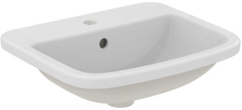 IS T059201 Tempo Раковина встраиваемая 500х430х180 мм, с отв. под смес., с отв перел