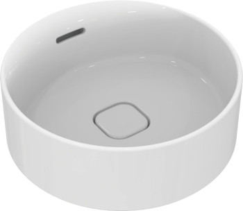 IS T292901 Strada II Round Vessel Раковина настольная Ø380 мм, без отв. под смес., с отв. перел., с