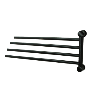 K-1034BLACK Держатель полотенец 4-е рога