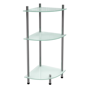 K-4133 Напольная тройная полка, угловая