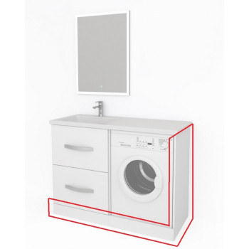 Каркас к тумбе приставной под стир. машину "HILTON" 120 (универсальный)