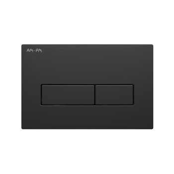 Клавиша для инсталляции, пластик, черный матовый