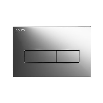 Клавиша для инсталляции, пластик, глянцевый хром