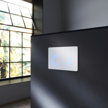 Клавиша для инсталляции Touchless Pro, сенсорная бесконтактная, стекло