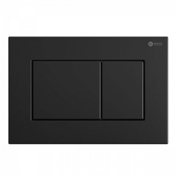 Клавиша смыва для инсталляции Point Ника, черная матовая, PN44081BM