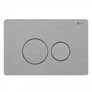 Клавиша смыва для инсталляции Point Виктория, нержавеющая сталь, сталь брашированная, PN44061SB