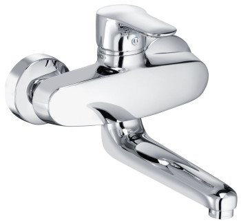 Kludi 32 882 0575 Objekta Смеситель для кухни настеннный, L=180 мм, 25 л/мин