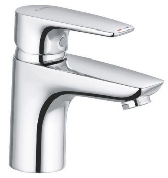 Kludi 34 028 0575 Pure&Solid Смеситель для раковины 75 мм, гладкий