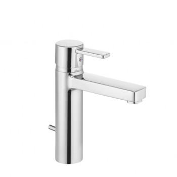 Kludi 38 264 0575 Zenta Смеситель для раковины 120 мм, с д/к, 7 л/мин