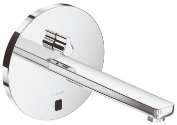 Kludi 38 401 05 Zenta E Инфракр. электрон. для рак. 240 мм, настен., с рег t°, 230/6 V, (вне. м. ч.)