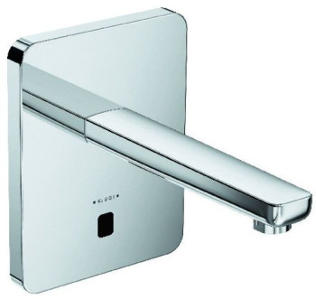 Kludi 38 502 05 Zenta E Инфракр. электрон. для рак. 190 мм, настен, для хол. или предв. подг. воды (