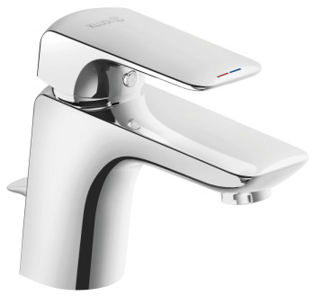 Kludi 41 029 0575 Ameo Смеситель для раковины 75 мм, со сливным гарнитуром, 6 л/мин
