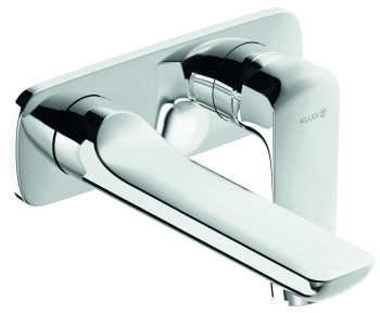 Kludi 41 244 0575 Ameo Смеситель для раковины 185 мм, настен., на 2 отв. (внешняя монт. часть)
