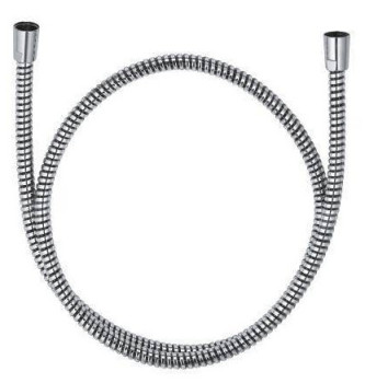 Kludi 61 055 0500 Logoflex Шланг душевой 1250 мм, в пластиковой оболочке с металлическим эффектом