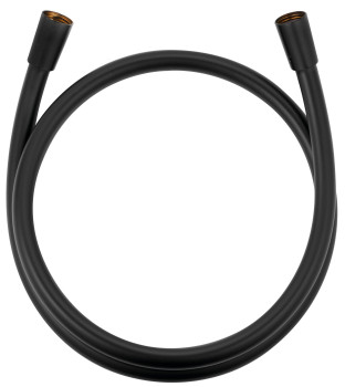 Kludi 61 071 3900 Supraflex Шланг душевой 1250 мм, в пл. оболочке, с мет. эффектом, Черный