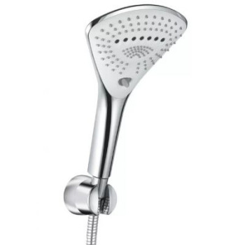 Kludi 67 750 0500 Fizz Душевой набор, 160 мм, 3 режима, шланг 1250 мм, 25 л/мин, хром