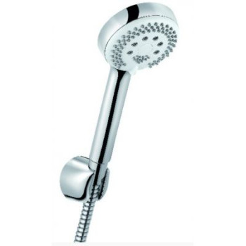 Kludi 68 030 0500 Logo Душевой набор Ø96 мм, 3 режима, шланг 1250 мм