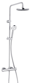 Kludi 68 094 0500 Logo Душевая система для душа, с терм., Ø200/68 мм, 1/1 режим