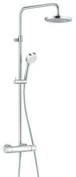 Kludi 68 095 0500 Logo Душевая система для душа, с терм., Ø200/96 мм, 1/1 режим