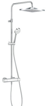 Kludi 68 098 0500 Logo Душевая система для душа, с терм., 250х250/-- мм, 1/1 режим