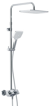 Kludi 80 050 0500 Cocpit Explorer Душевая система для душа, с терм., 220х300/135х135 мм, 1/1 режим