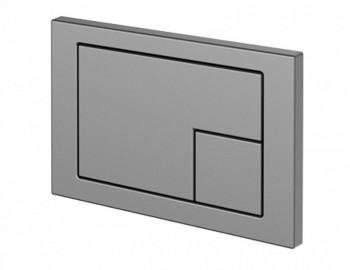 Кнопка Cersanit CORNER для LINK PRO/VECTOR/LINK/HI-TEC пластик хром матовый