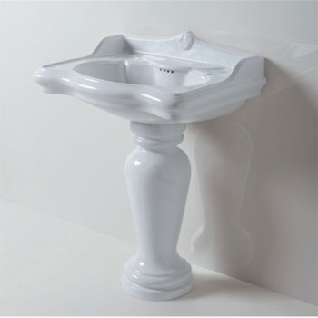 Колонна для раковин 60/70/90/110см, цвет белый