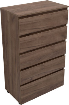 Комод Aquanet Сканди 700x400 Дуб крафт (5 ящиков)