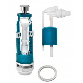 Комплект арматуры б/под., кн. хром И-СБ1-БпрН-А-В Р (3-2-2-4) (ИнкоЭр)