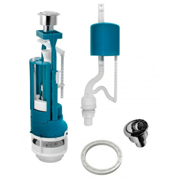 Комплект арматуры н/под. кн. хром 2х реж. И-СБ2-НпрНРФ-АА-В Р(5-3-3-4) (ИнкоЭр)